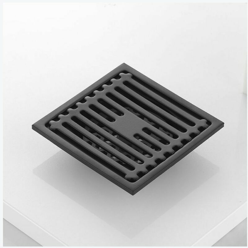 Drain De Douche Carré 11x11 Cm Acier Inox 304 – Anti-Rouille & Anti-Odeur – Salle De Bain, Cuisine, Garage