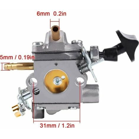 Kit Carburatore Per Soffiatore Zaino Stihl BR500, BR550, BR600 - Ricambio Handdo - Foto 3
