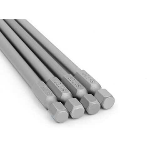 JEU DE 8 embouts de tournevis Torx fleur de prunier longueur 50 mm EUR JEU DE 8 embouts de tournevis Torx fleur de prunier longueur 50 mm EUR