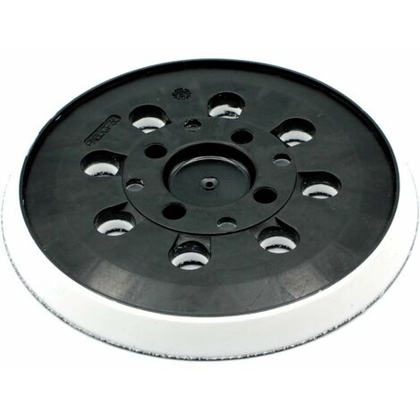 Plateau de ponçage pour Bosch (Ø 125 mm, dureté moyenne avec système accessoires pour ponceuse excentrique PEX 300/400 AE / 4000 AE / Advanced Orbit 18