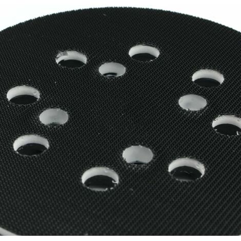 Plateau de ponçage pour Bosch (Ø 125 mm, dureté moyenne avec système accessoires pour ponceuse excentrique PEX 300/400 AE / 4000 AE / Advanced Orbit 18
