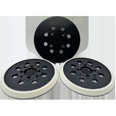 Plateau de ponçage pour Bosch (Ø 125 mm, dureté moyenne avec système accessoires pour ponceuse excentrique PEX 300/400 AE / 4000 AE / Advanced Orbit 18