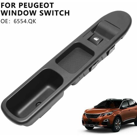 Lève-vitre Bouton Interrupteur avant droit perpeugeot 207 (6Pin)