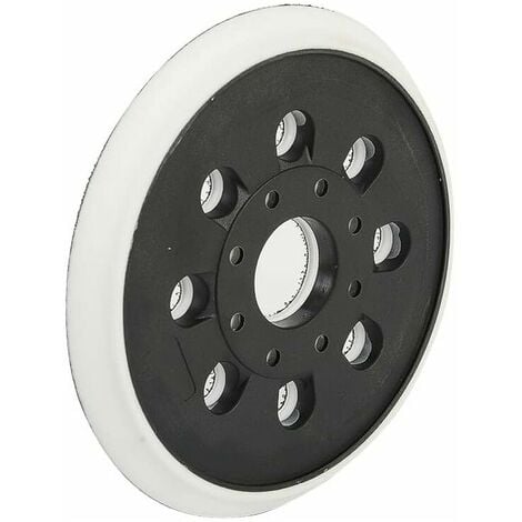 Lot de 2 patins de ponceuse de rechange à 8 trous de 12,7 cm, compatibles avec Bosch GEX 125-1 AE, PEX 220 A, PEX 220 AE