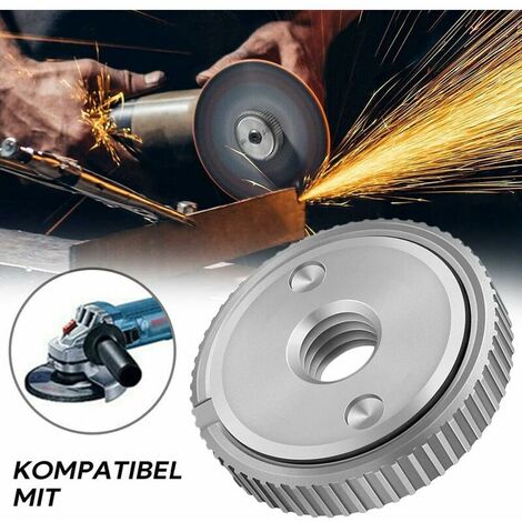 8798050 Lot De 2 écrous De Serrage Rapides M14 Pour Meuleuse