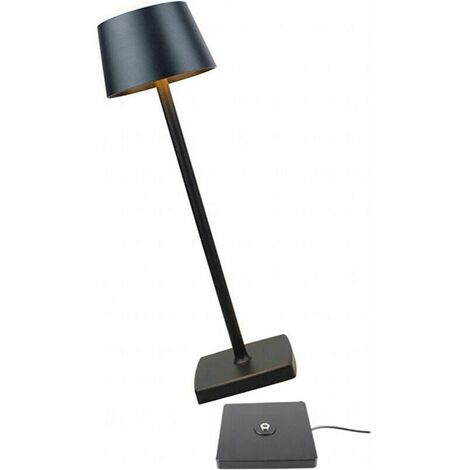 AFRICA GRANDE Lampe à poser LED sans fil dimmable H45cm Marron