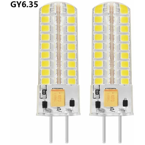 Ulisem Ampoule LED GY6.35, G6.35 LED 12V, lampe halogène de