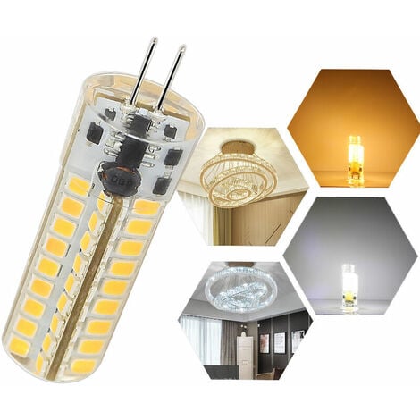 Ulisem Ampoule LED GY6.35, G6.35 LED 12V, lampe halogène de