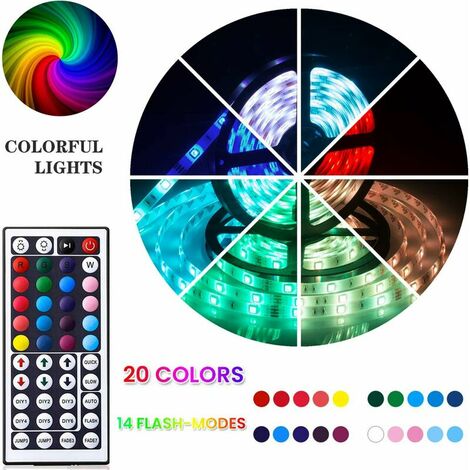 Ruban LED multicolore L1000cm