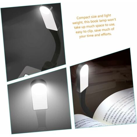 Support De Livre Lampe De Lecture Livre Lumières Cou Lampe De Lecture Livre  Lumière Pour Enfants