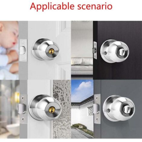 Couvercles Bouton Verrouillage Porte Voiture – 4 Pièces En Alliage Aluminium