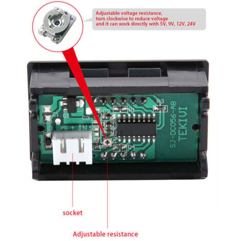 Déchargeur Numérique Condensateur 1000V – Voltmètre Intégré, Décharge Rapide, Sécurité électricité (blanc)