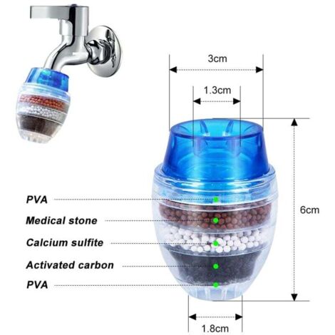 Dispositif D'Économie D'Eau Universel Transparent Robinet Résistant Aux Éclaboussures Bouche