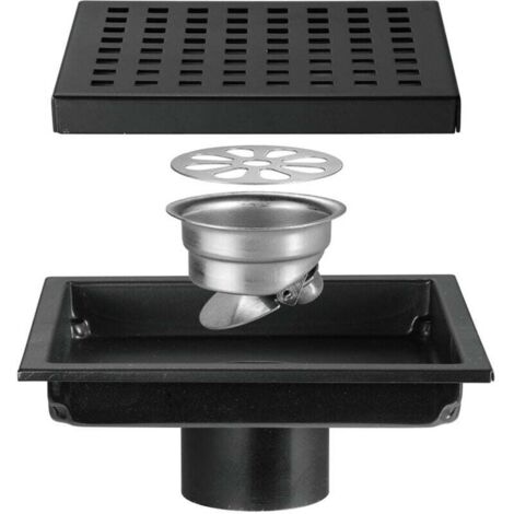 LINTRA Siphon De Sol, Siphon-Sol En Acier Inoxydable, Filtre