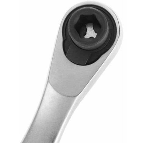 Mini Clé à Cliquet 1/4 - 72 Dents - Tournevis Hexagonal Rapide