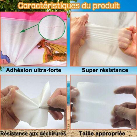 Kit De Réparation 6 Rustines Intex Pour Piscine, Matelas Et Jouets Gonflables - Neuf
