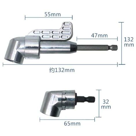 Arbre De Forage Flexible 400mm Magnétique 1/4" - Extension Flexible Pour Tournevis Et Perceuse, Accès Espaces Étroits