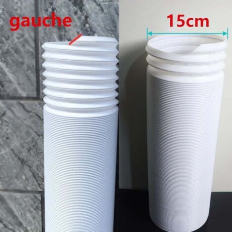 Tuyau Évacuation Pour Climatiseur Portable - Longueur Réglable, Polypropylène, Installation Facile - 3