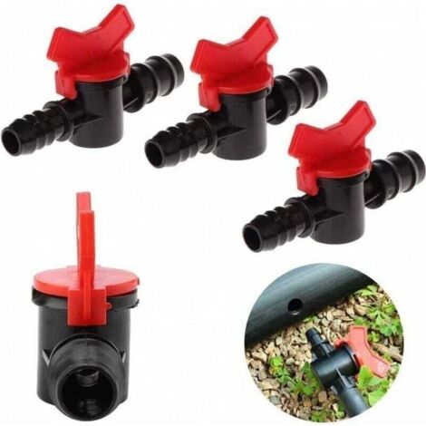 Pack 25 Vannes Interrupteurs Irrigation 16 Mm – Goutte à Goutte Résistantes Gel & Chocs