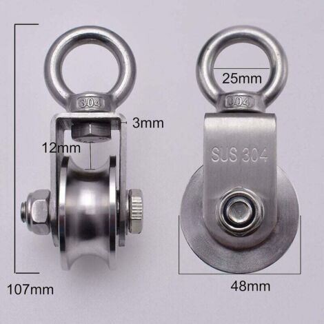 2 Pièces Roulement à Billes 89 Mm OD 25 Mm épaisseur Pour Poulie De Câble Fitness – Sourcingmap
