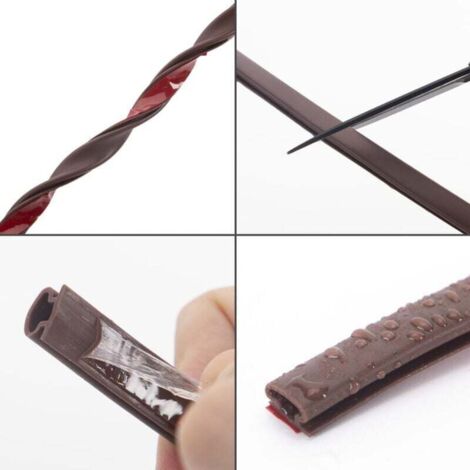 Joint De Rechange En Caoutchouc UPVC Pour Porte Et Fenêtre - 6 M