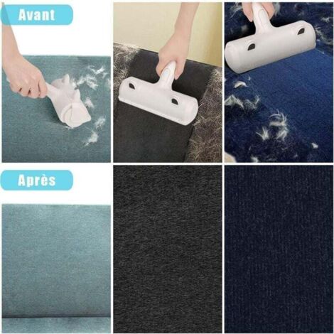 Brosse Anti Poils Animaux Chien & Chat - Brosse De Nettoyage Magique