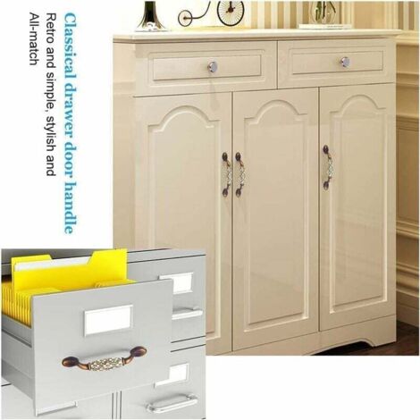 Amig - Coulisses Pour Tiroirs | Glissières Métalliques Avec Roulettes | Acier Anti-Corrosion | Pour Meubles & Bureaux, Blanc, 86 X 500 Mm, Acier Alliage