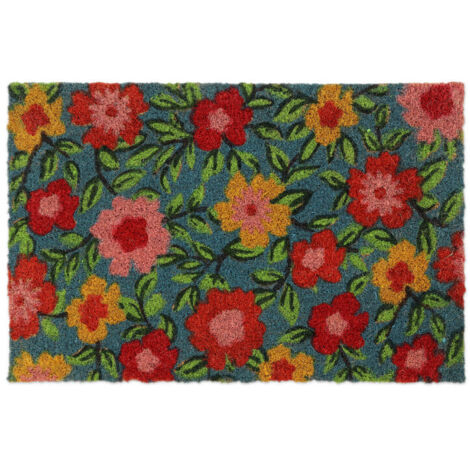 Paillasson Coco Home - Inscription Home - Antidérapant - 75x42 Cm - Neuf