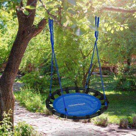 Balançoire Corde D'escalade Avec Plateforme | Pour Enfants Et Adultes | Jeux Extérieur Jardin