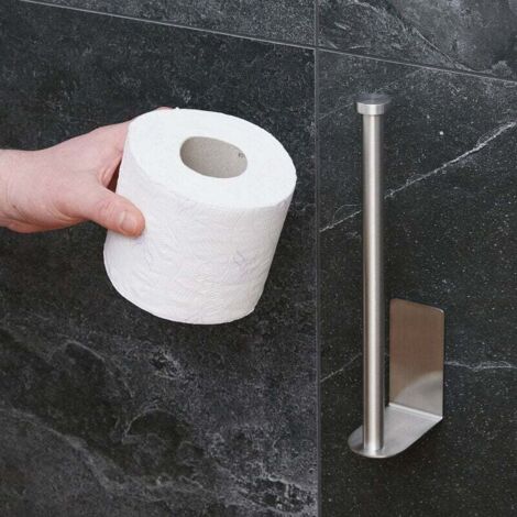 Lot De 2 Rouleaux De Rechange Plastique à Ressort – Porte Papier Toilette Hôtel, Maison, Salle De Bain