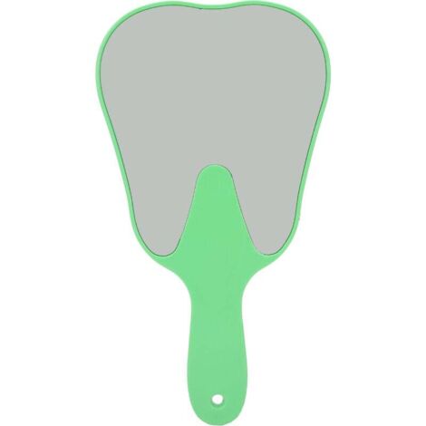 UlisemMiroir dentaire en forme de dent disponible en quatre couleurs (vert) (1/2)