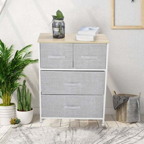 Organiseur De Maquillage 2 Étages + 3 Tiroirs - Grand Coffret Vanité - ABS, 32.5x17.9x43.9 Cm - 8