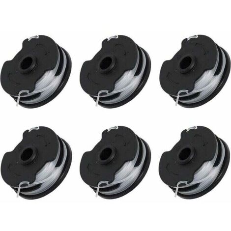 Lot de 6 bobines de rechange pour débroussailleuse sans fil Parkside PRTA 20-Li C3 IAN351753 (1/4)
