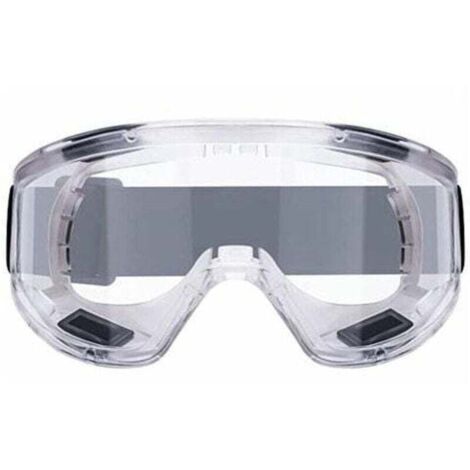 Lunettes de Protection Anti-buée Surlunettes de Sécurité Anti-rayures Idéal pour Bricolage, Chimie, Travaux, Chantiers (1/4)