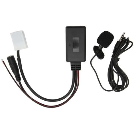 12Pin Autoradio RD4 Bluetooth Musique Aux Audio Cble Adaptateur Remplacement pour Citroen C2 C3 C4 C5 C6 C8Avec Microphone A (1/4)