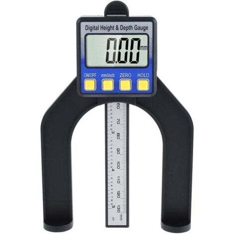 Pied à coulisse numérique LCD haute précision avec plage de mesure de 0 à 85 mm Fond avec aimants (1/4)