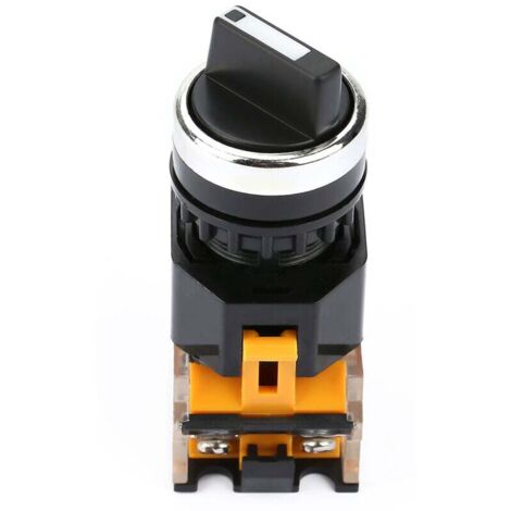 Commutateur Rotatif, Bouton Rond 22 mm, Slecteur Rotatif tanche 2 ...