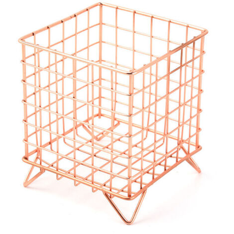 Panier à capsules de café (or rose), rangement pour capsules Vertuo, conteneur à capsules, accessoires de café parfaits, grande capacité (1/4)