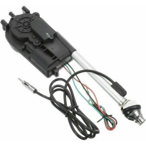 Antenne électrique entièrement automatique, kit de montage d'antenne radio FM AM de remplacement pour garde-boue de voiture. (1/4)