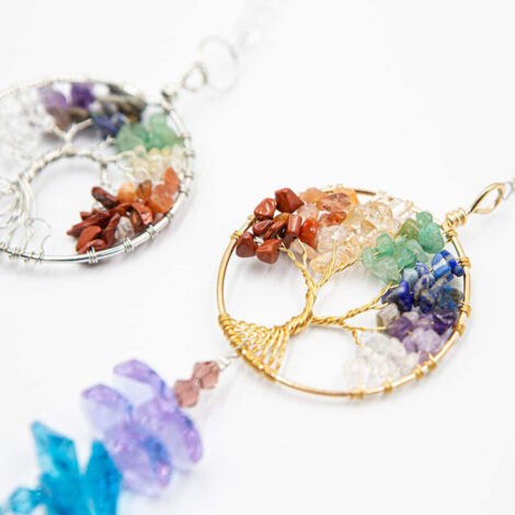Lot De 2 Attrape-Soleil Boule De Cristal 40mm Avec Chaîne - Prismes Arc-en-Ciel Éclatants Pour Fenêtre