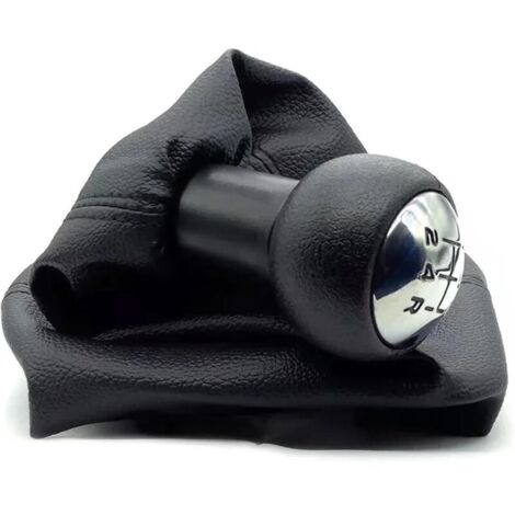 Pommeau Voiture pour Peugeot 307 Pommeau Voiture 5 Vitesses Pommeau De Levier Vitesse Soufflet Couvercle Coffre Bâton Leviers Vitesse