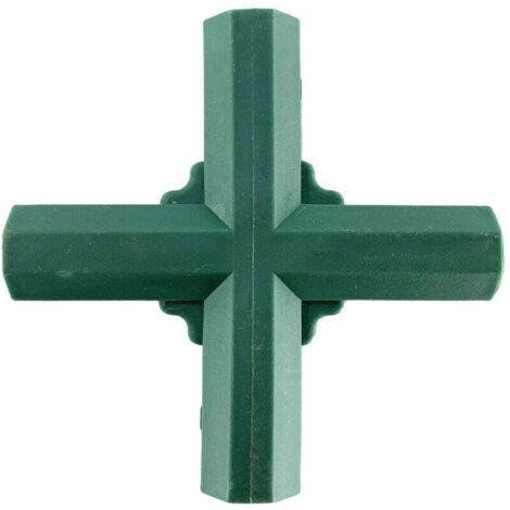 Lot De 8 Connecteurs De Jonction Pour Cadre De Serre 19mm - Supports Plastique Vert Robuste Pour Jardin