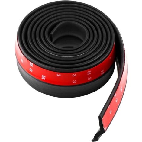 Joint de porte de garage universel de 3 m - En caoutchouc - Résistant aux intempéries - Pour garder les garages propres et (1/4)