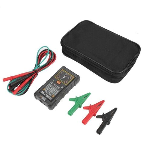 Testeur de rotation du moteur ,Indicateur de phase du moteur Testeur de rotation du moteur ,Testeur d'indicateur de rotation de moteur triphasé portable Indicateur de rotation de phase du moteur (1/4)
