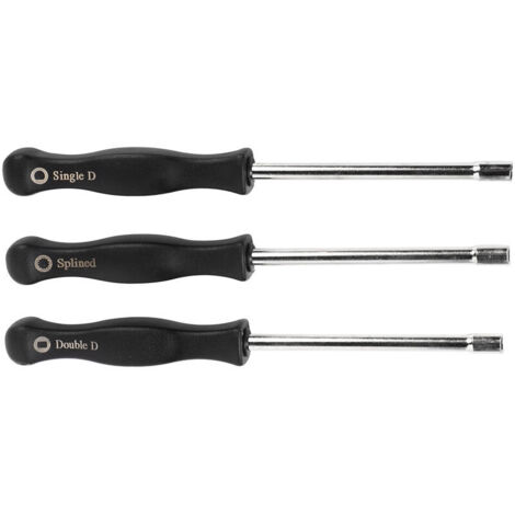 pour tournevis pacman Outil de réglage de carburateur 3 tournevis de réglage de carburateur Jeu d'outils de service de réglage de carburateur Outil de réglage de carburateur de type Double D c