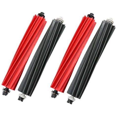 Lot de 4 accessoires pour robot aspirateur Roborock S8/S8+/S8Pro Ultra/Q8 Max/Q8 Max+/Q5 Pro, brosse principale à double rouleau (1/4)