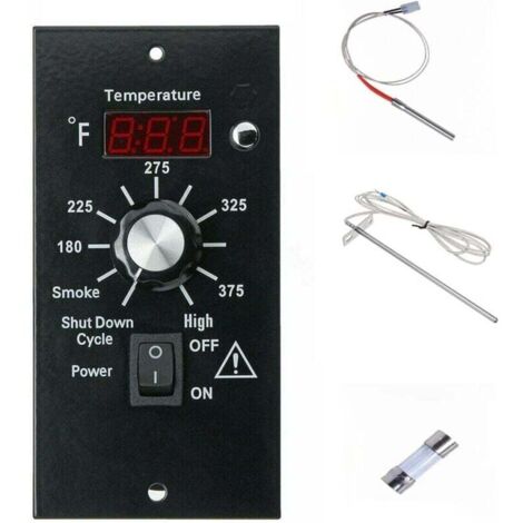 Kit de panneau de commande de thermostat numérique , accessoires pour barbecue à pellets Raeger BAC236 (1/4)