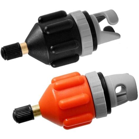Adaptateur Gonfleur Universel Pour Kayak Et Paddle - Pompe à Air Compatible Toutes Valves - 2 Pièces
