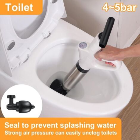 Nettoyage Canalisations Pompe Débouchage Canalisations HaTur - Air Comprimé Haute Pression - Pour Toilettes, Lavabo, Douche - Têtes Interchangeables Déboucheur Toilettes Lavabo Douche Nettoyage Canalisations Pompe Débouchage Canalisations HaTur - Air Comprimé Haute Pression - Pour Toilettes, Lavabo, Douche - Têtes Interchangeables Déboucheur Toilettes Lavabo Douche