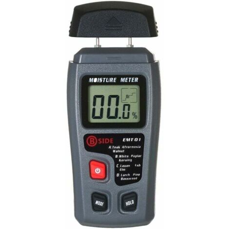 AR 4 modes de mesure de l\'humidit du bois portable aiguille Affichage LCD (1/4)